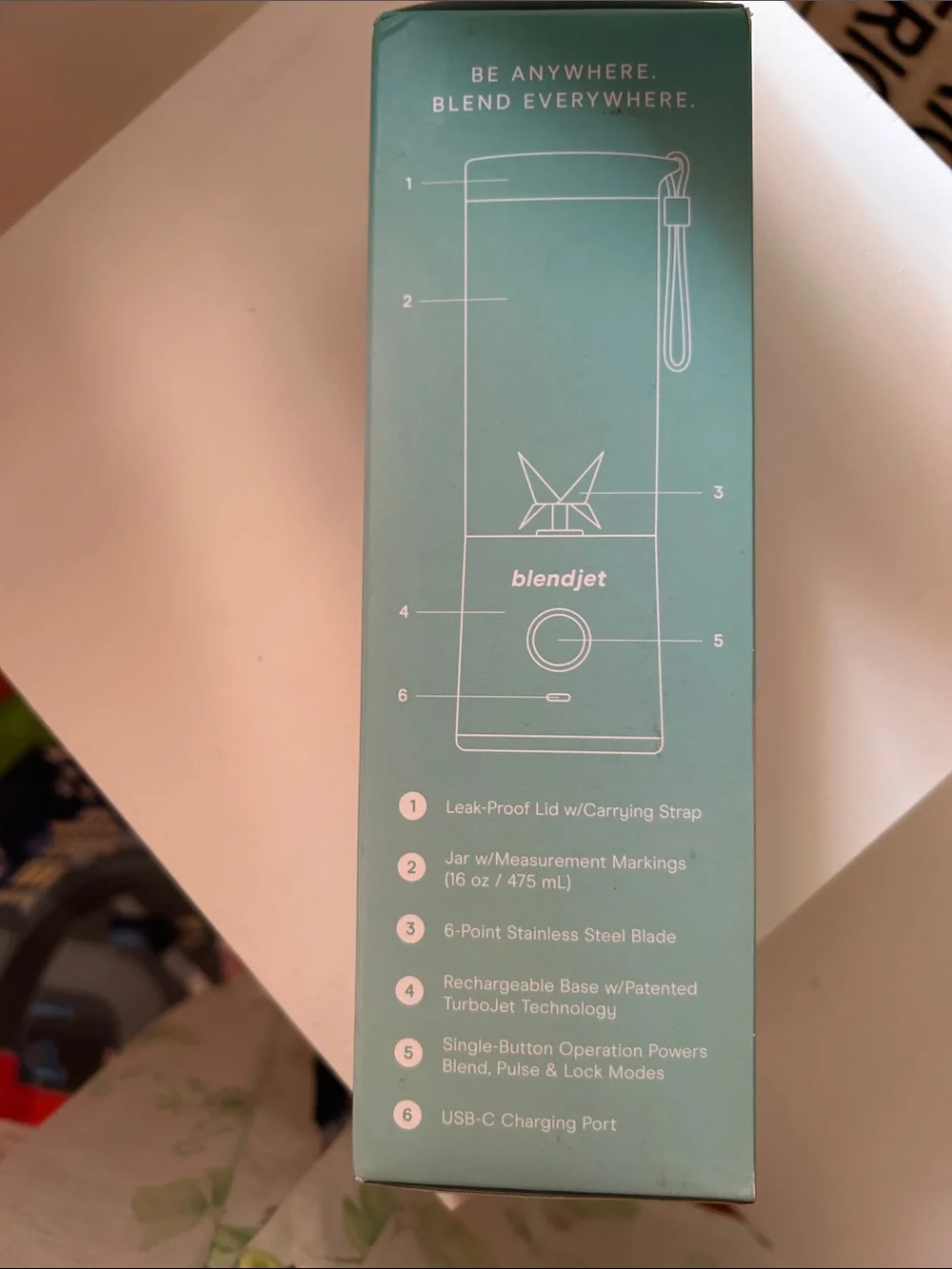 blendjet Portable Blender - Mint Green and/or black